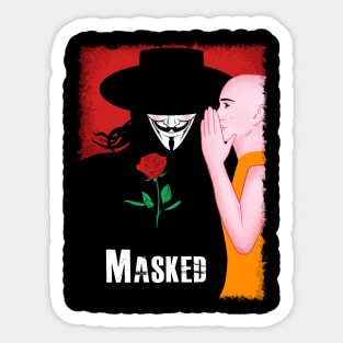 Masked Sticker